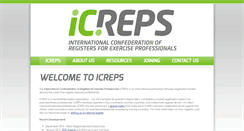 Desktop Screenshot of icreps.org